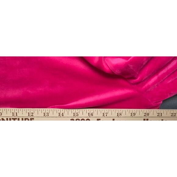 Juicy Couture Velour Hoodie Jacket Lounge Athleisure Zip Up Rhinestone Logo XL - Picture 7 of 7